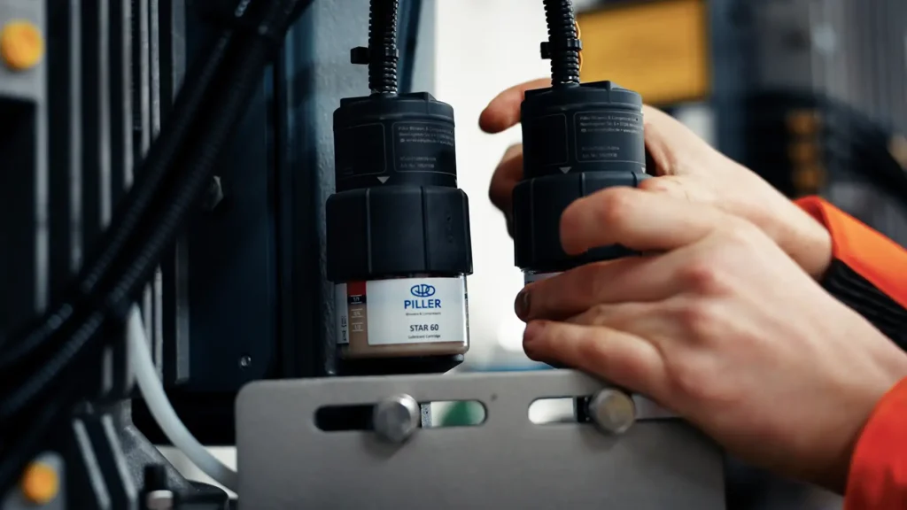 Foto fra produktion af procesfilm til Skamol produceret af Roland Film