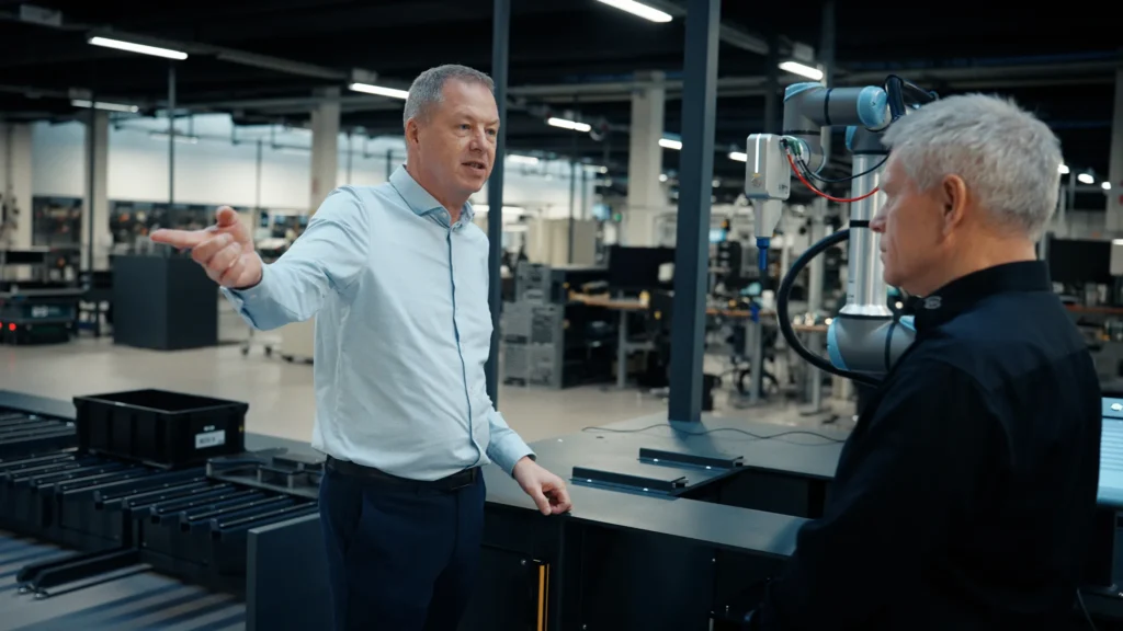 Optagelse af casefilm til ODU Danmark af Roland film